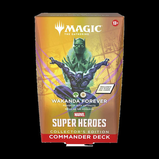 Magic: Marvel Super Heroes Collector's Edition Commander Deck - Wakanda Forever