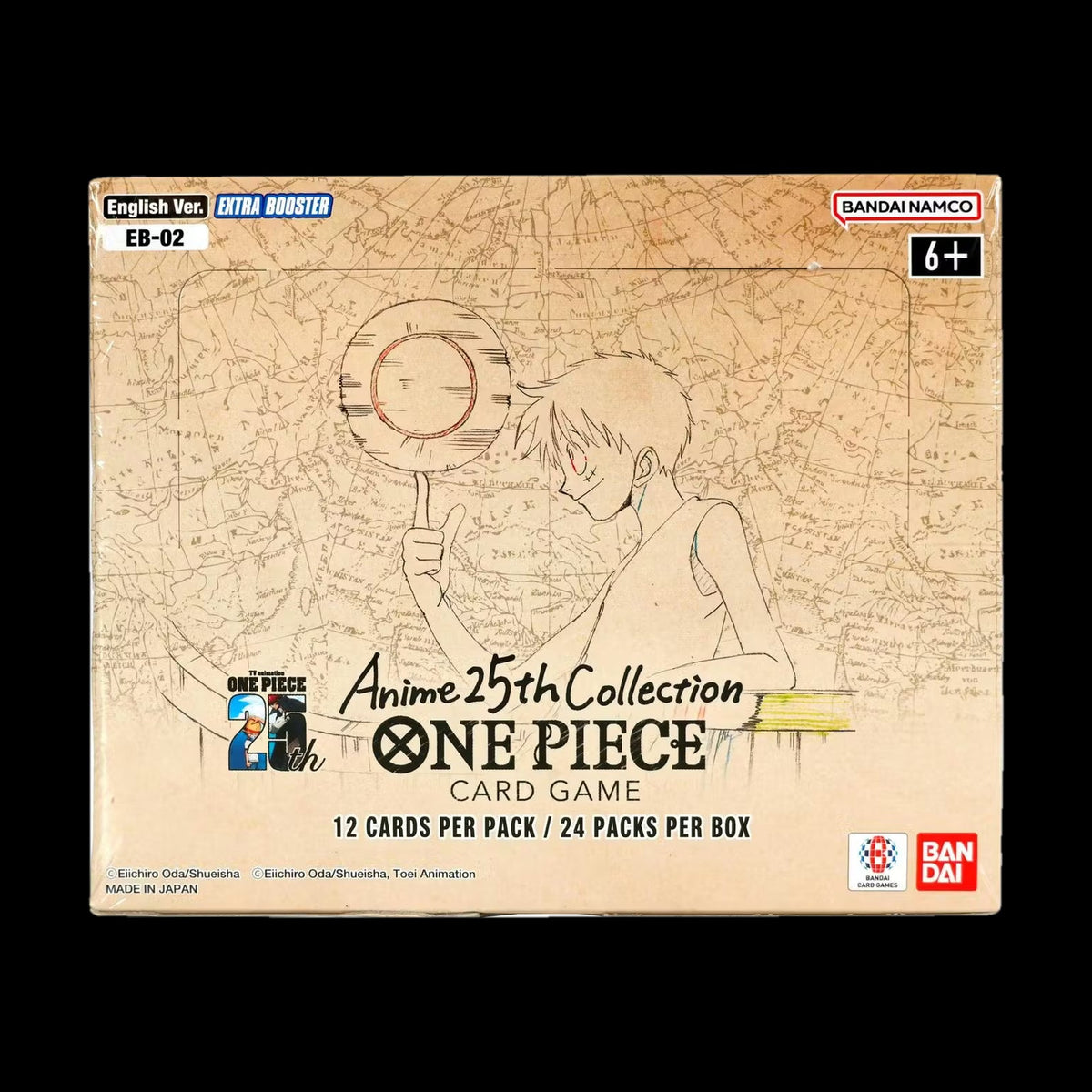 One Piece Anime 25th Collection Extra Booster Box (EB02) - alternate view