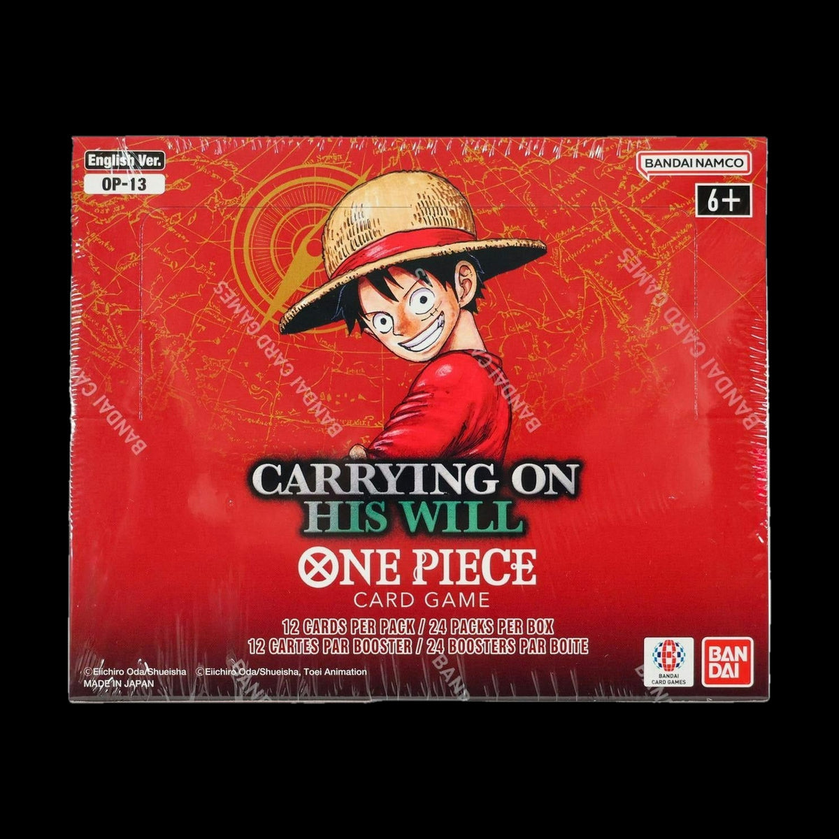 One Piece Carrying on His Will Booster Box (OP13) - alternate view