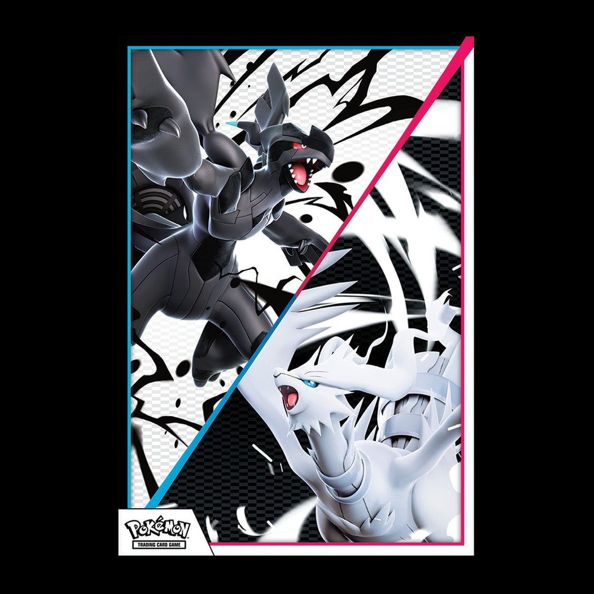 Unova Poster Collection double-sided poster with Zekrom and Reshiram