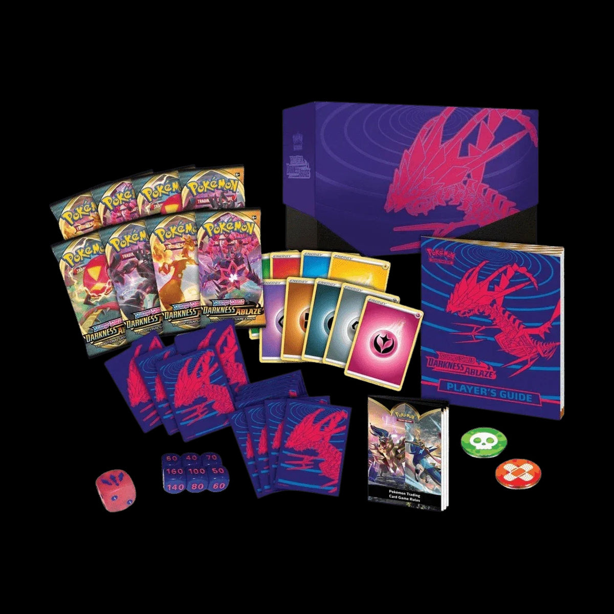 Pokemon Darkness Ablaze Elite Trainer Box (SWSH03) ETB - alternate view
