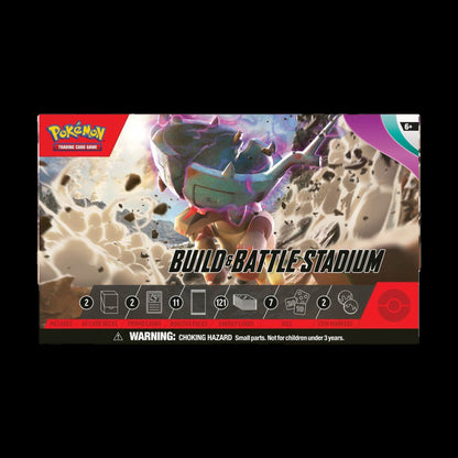 Pokemon Paldea Evolved Build and Battle Stadium Box (SV02) - alternate view