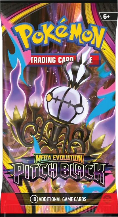 Pokemon Pitch Black Booster Box (ME05) - pack inside