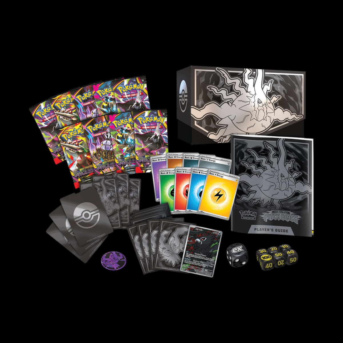 Pokemon Pitch Black Elite Trainer Box (ME05) - alternate view