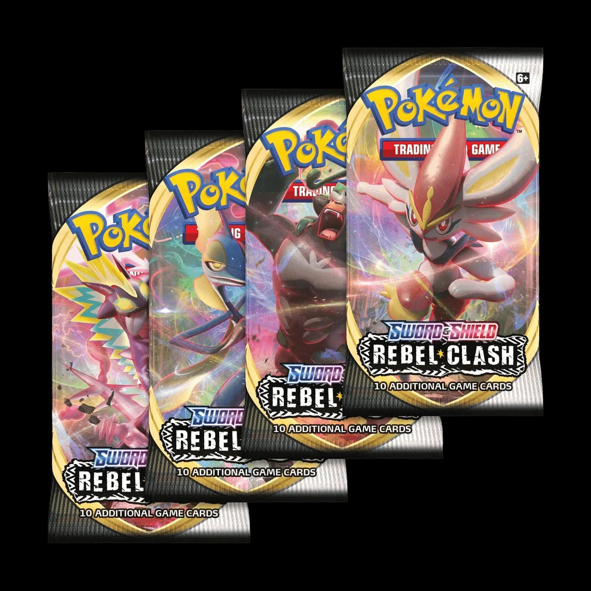 Pokemon Rebel Clash Booster Box (SWSH02) - alternate view
