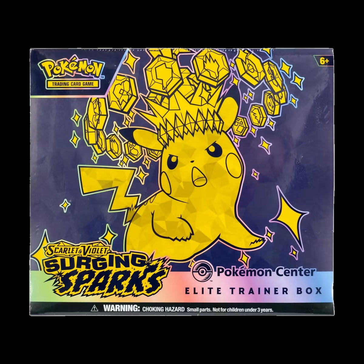 Pokemon Surging Sparks Pokemon Center Elite Trainer Box (SV08) ETB - alternate view