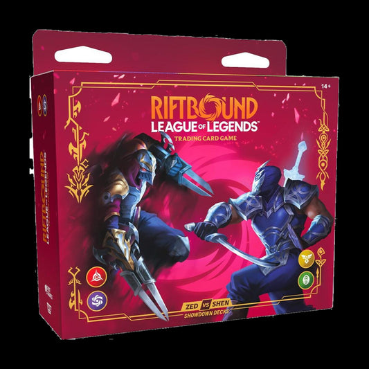 Riftbound Vendetta Showdown Decks (Zed vs Shen)