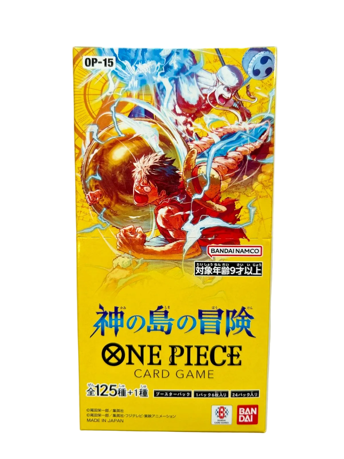 One Piece Japanese Adventure On Kami's island Booster Box OP-15