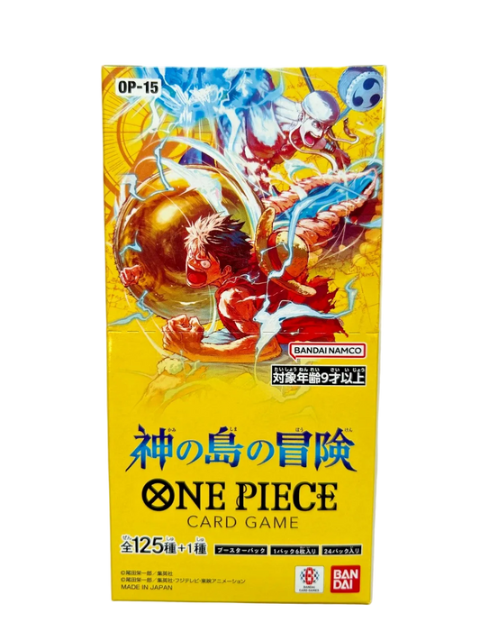 One Piece Japanese Adventure On Kami's island Booster Box OP-15