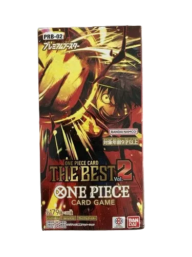 One Piece Japanese Premium The Best vol.2 Booster box PRB-02