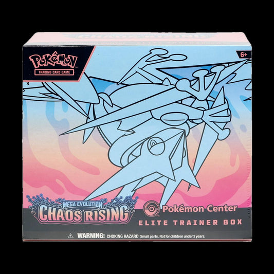 Pokémon TCG: Mega Evolution—Chaos Rising Pokémon Center Exclusive Elite Trainer Box