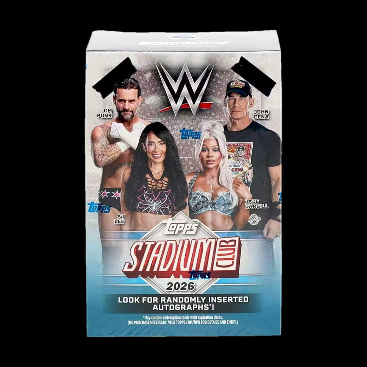 2026 Topps WWE Stadium Club Value Box - sealed front
