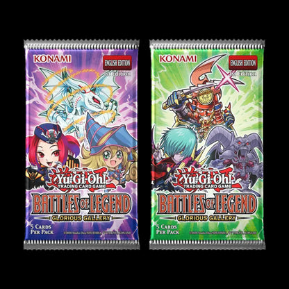 Yu-Gi-Oh! Battles of Legend: Glorious Gallery Booster Box [1st Edition] - alternate view