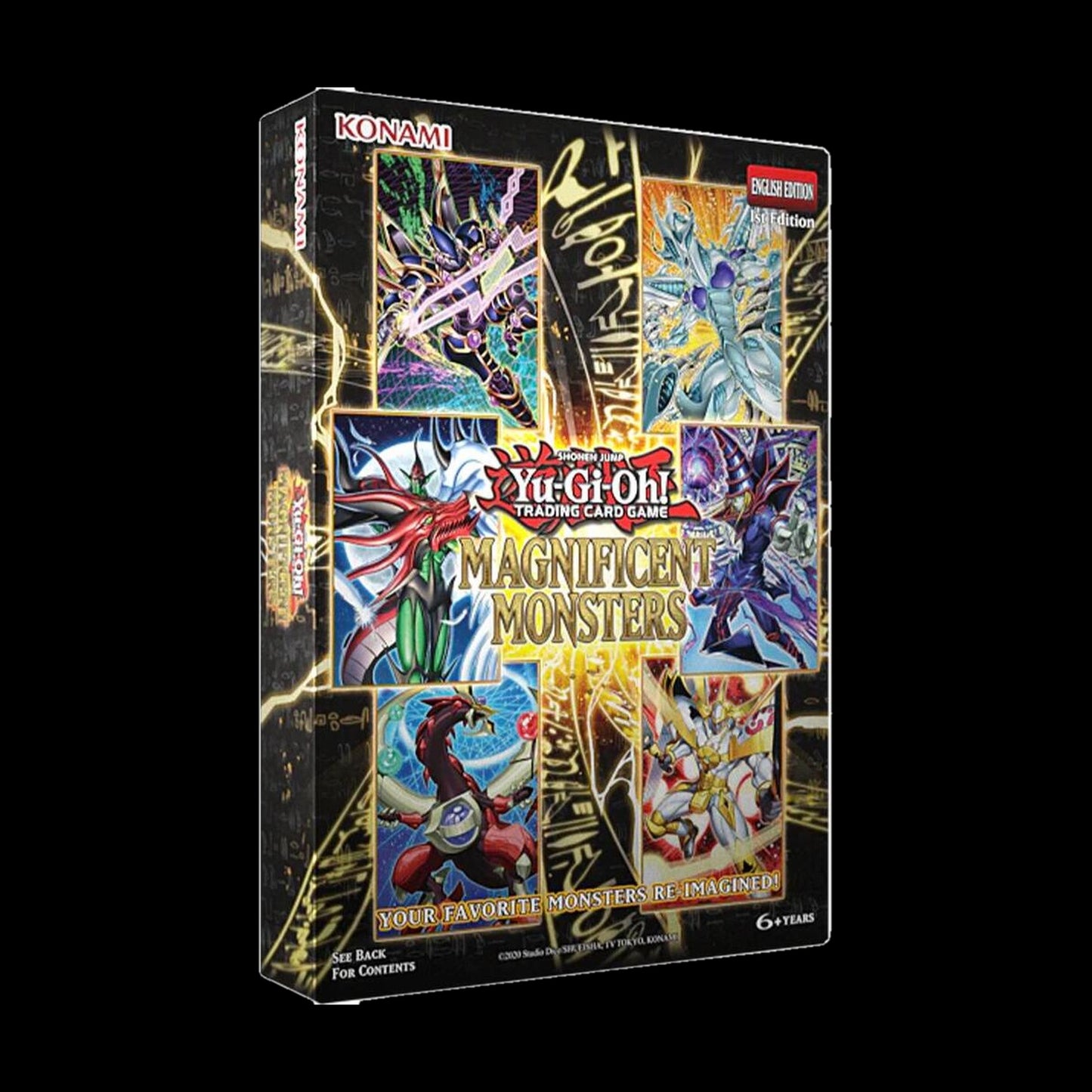 Yu-Gi-Oh! Magnificent Monsters Box 1st Edition - front of sealed box